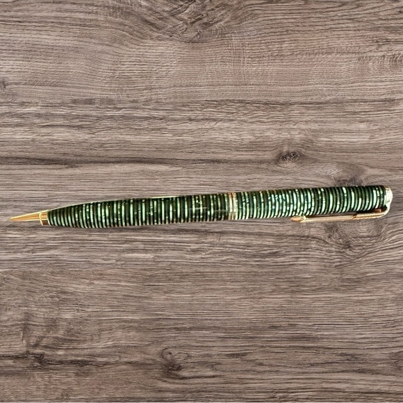 Vintage Parker Vacumatic Senior Maxima Emerald Pearl Mechanical Pencil - 1940’s - Picture 4 of 5